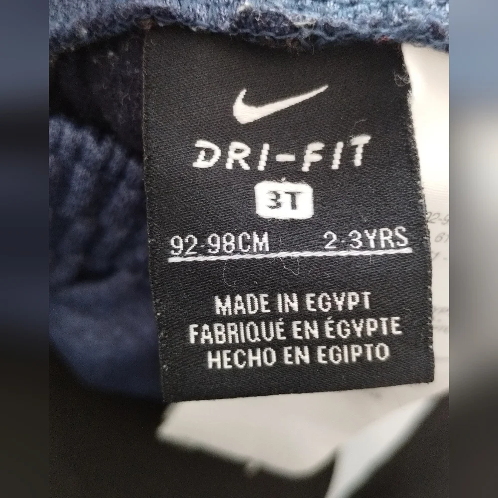 Nike Dri-Fit toddler boy size 3T blue sweatpants Joggers - Picture 10 of 14